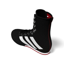 ADIDAS Boxerské boty Box Hog 4 - černo/bílé