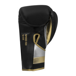 Boxerské rukavice Adidas Speed 501 - černo/zlaté