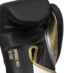 Boxerské rukavice Adidas Speed 501 - černo/zlaté