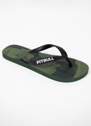 PitBull West Coast Žabky PITBULL CAMO - maskáčově zelené