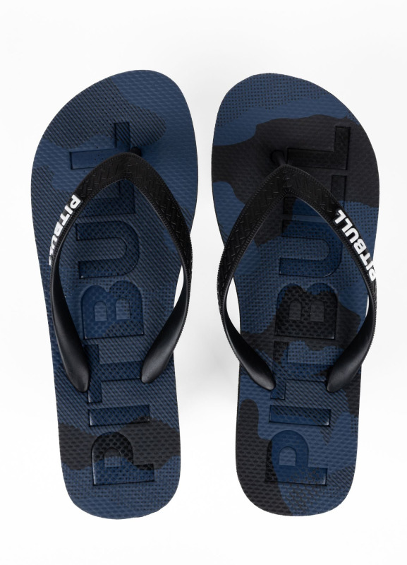 PitBull West Coast Žabky PITBULL CAMO - ALL BLACK CAMO