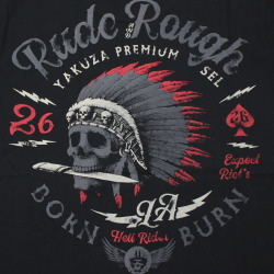 Yakuza Premium Pánské tričko YPS-3816 - černé