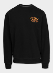 PitBull West Coast Pánská mikina GUARDIAN ANGEL crewneck - černá