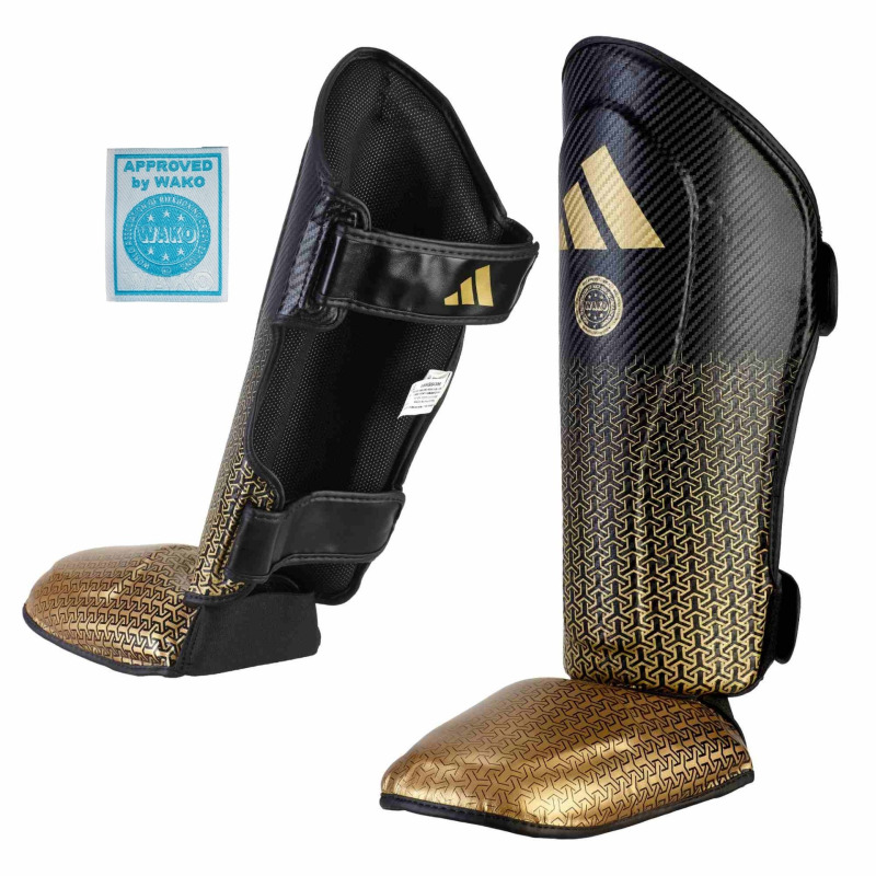 Chrániče holení ADIDAS Pro Kickboxing adiKBSI300 - černo/zlaté