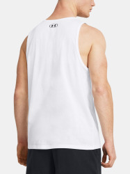 Under Armour Pánské tílko SPORTSTYLE LOGO - bílé