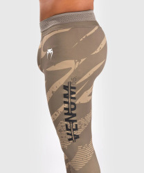 Kompresní legíny UFC Adrenaline by Venum Fight Week Performance - desert Camo