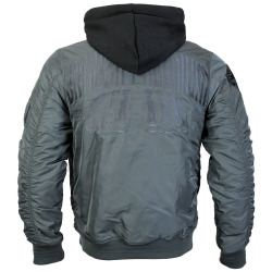 Yakuza Premium Pánská bomber bunda 3961 - tmavě šedá
