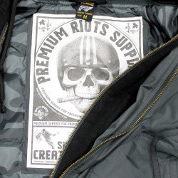 Yakuza Premium Pánská bomber bunda 3961 - tmavě šedá