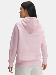Dámská mikina UNDER ARMOUR  UA Rival Fleece Big Logo - růžová