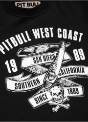 PitBull West Coast Pánská mikina Oldschool Razor  - černá