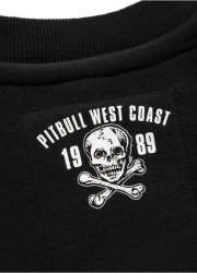 PitBull West Coast Pánská mikina Oldschool Razor  - černá