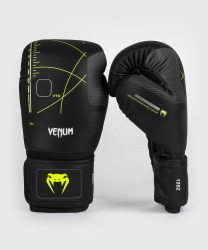 Boxerské rukavice VENUM Training Camp 4.0 - černo/neo zelené