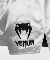 Thai trenýrky VENUM CLASSIC - stříbrné