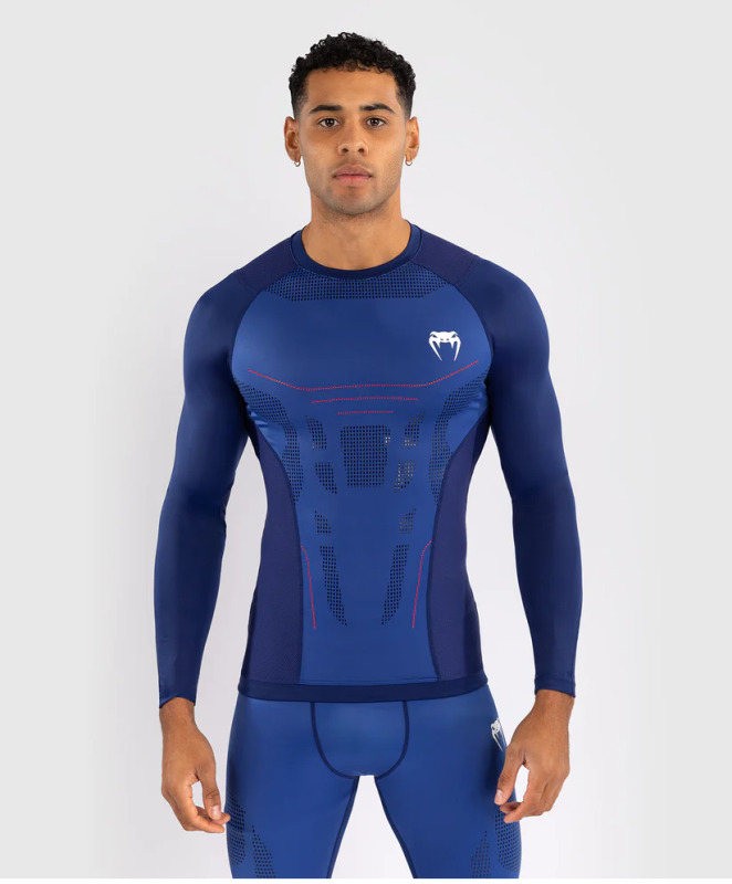 Rashguard VENUM Technical 3.0 Dl. rukáv - modrá