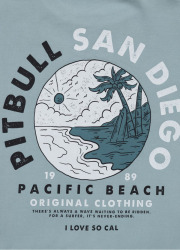 PitBull West Coast Pánska mikina PLANET SURF - modrá