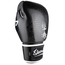 8 WEAPONS Boxerské rukavice Sak Yant Big Tiger - černé