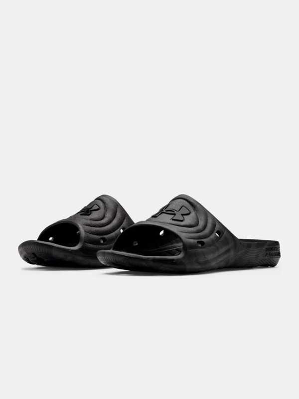Pantofle UNDER ARMOUR UA M Locker - černé