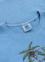 PitBull West Coast Dámské triko Denim Washed BEACHBREAK - modré