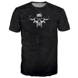 PHANTOM Pánské triko Dry tech EVO Diablo  - černo/bílé