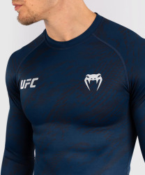 Rashguard VENUM UFC Fusion by Venum Fight Week Dl. rukáv - oceanic modrý