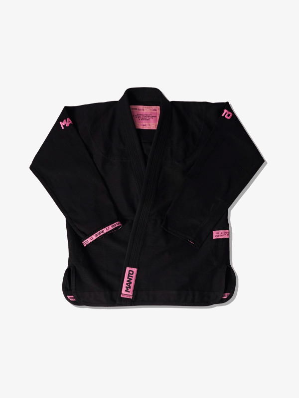 Kimono na BJJ MANTO RISE 2.0  - černo/růžové