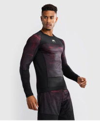 Rashguard VENUM G-Fit Air Dl. rukávem - černo/červený