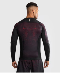 Rashguard VENUM G-Fit Air Dl. rukávem - černo/červený