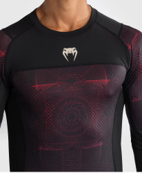 Rashguard VENUM G-Fit Air Dl. rukávem - černo/červený