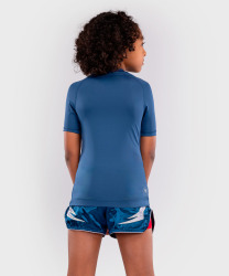 Dětský Rashguard VENUM Contender Kr. rukáv - modrý