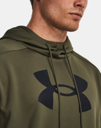 Pánská mikina UNDER ARMOUR Fleece Big Logo - zelená