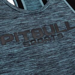 PitBull West Coast Dámský Top Tank PERFORMANCE PRO PLUS - tyrkysový