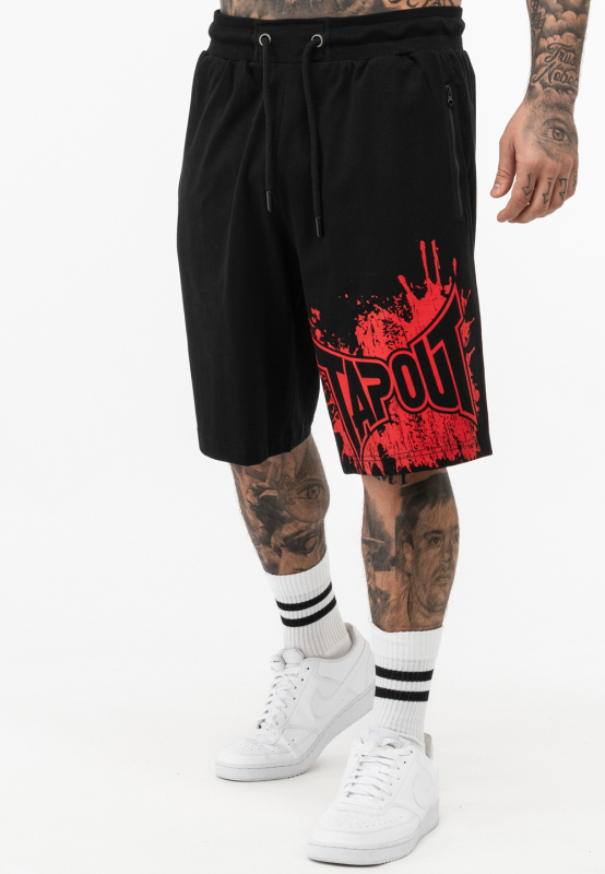 Pánské šortky TAPOUT BLASHED - černé