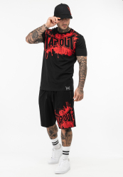 Pánské šortky TAPOUT BLASHED - černé