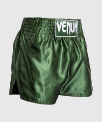 Thai trenýrky VENUM CLASSIC - khaki/bílé