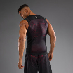 Rashguard VENUM bez rukávu G-Fit Air - černo/červený