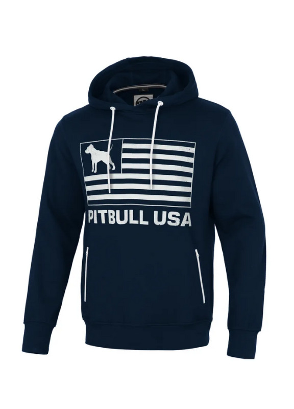 PitBull West Coast Pánská mikina USA  KP - tmavě modrá