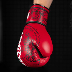 PHANTOM Boxerské rukavice Muay Thai - červené
