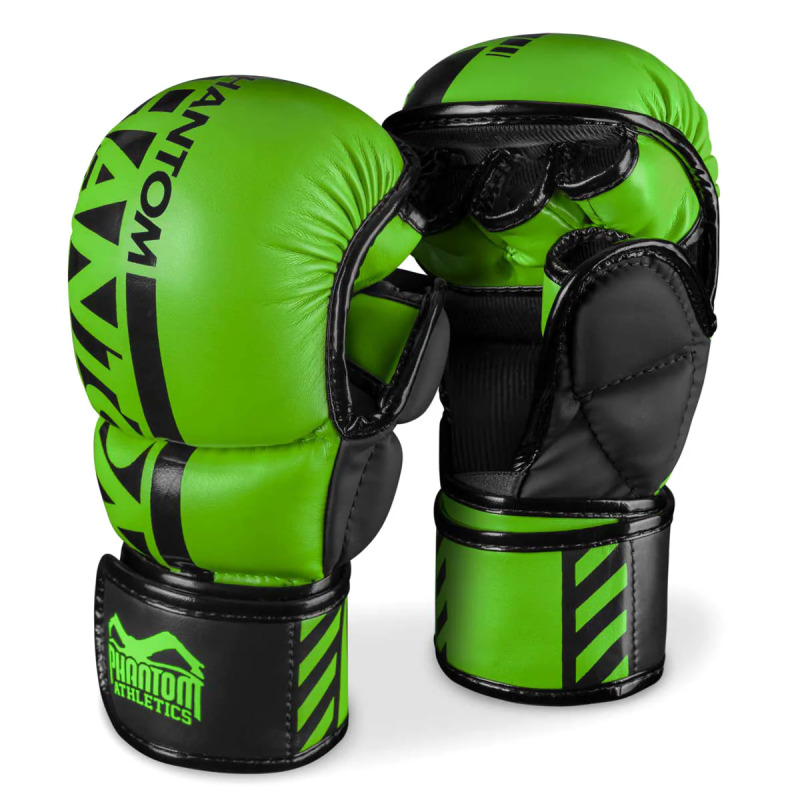 PHANTOM Sparring rukavice APEX - neonově zelené