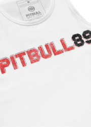 Pitbull West coast Pánské tílko Dog 89 - bílé