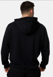 Pánska mikina TAPOUT LIFESTYLE BASIC - černá