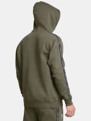 Pánská mikina UNDER ARMOUR Icon Fleece HD Taping - zelená