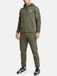 Pánská mikina UNDER ARMOUR Icon Fleece HD Taping - zelená