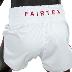 Thai šortky Fairtex BS1908 Satoru Collection - bílé