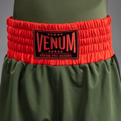 Dětské šortky VENUM Boxing - zeleno/oranžové