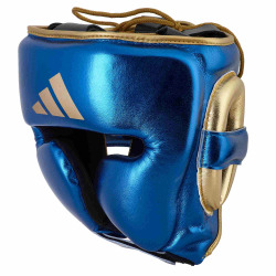 ADIDAS Přilba PRO ADIPHG01PRO - modro/zlatá