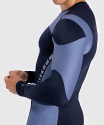 Rashguard VENUM Tempest s Dl. rukávem - tmavě modrý