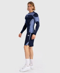 Rashguard VENUM Tempest s Dl. rukávem - tmavě modrý