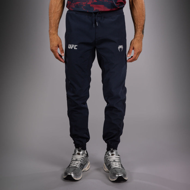 Pánské tepláky UFC Zenith by Venum Authentic Fight Night - modro/bílé