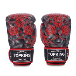 Boxerské rukavice TOP KING Dragon - Černé