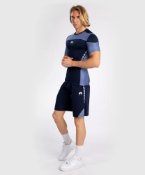 Rashguard VENUM Tempest s Kr. rukávem - tmavě modrý